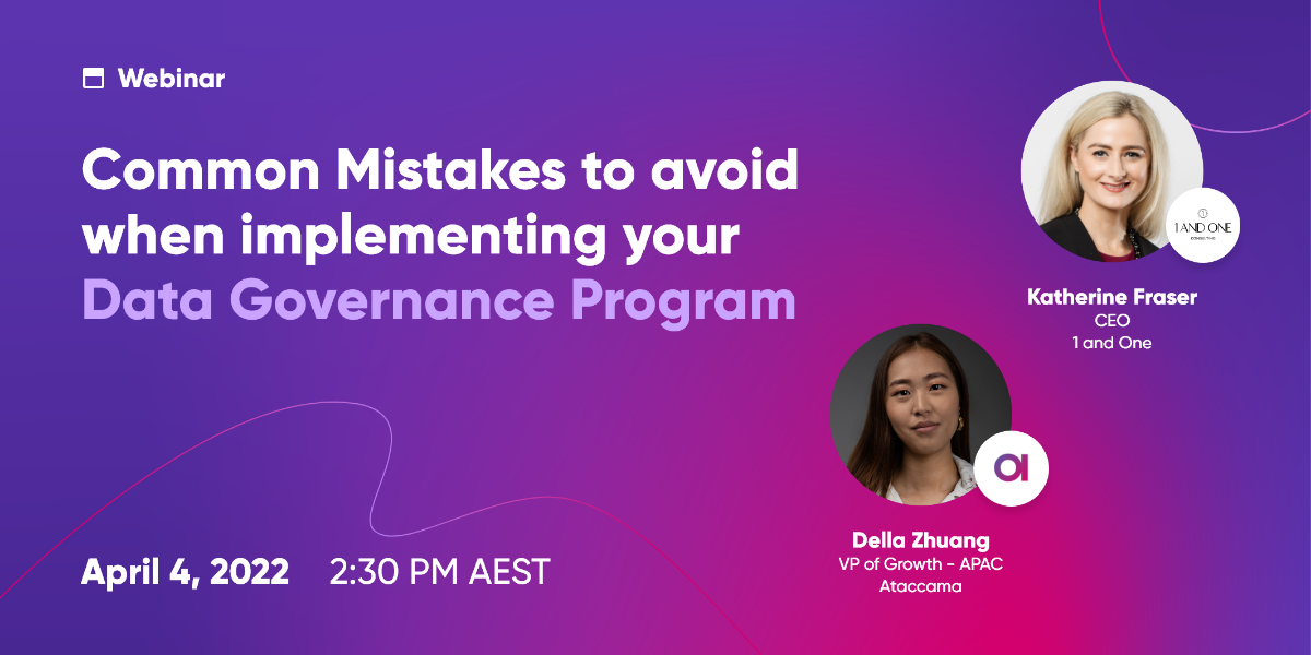 Common Mistakes to avoid when implementing your Data Governance Program