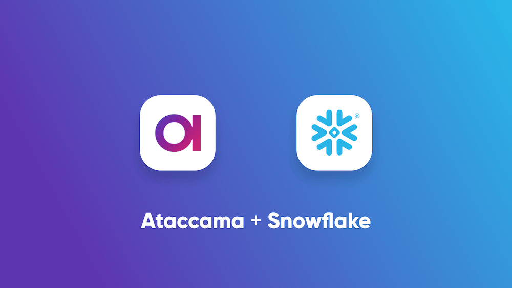 Ataccama Snowflake Partnership Announcement