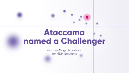 Ataccama Named a Challenger in the 2021 Gartner Magic Quadrant for Master Data Management Solutions Thumbnail Image